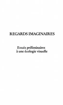E-Book (pdf) Regards imaginaires essais preliminaires von Rosenbaum Alexis