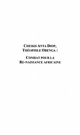 E-Book (pdf) Cheikh anta diop theophile obenga: comba von Gnonsea Doue