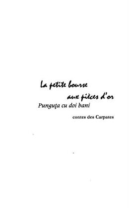 eBook (pdf) La petite bourse aux pieces d'or de 