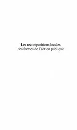 E-Book (pdf) Recomposition locales des formes de l'action publique von Collectif