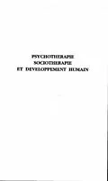 E-Book (pdf) Psychotherapie, sociotherapie et developpement humain von Guilhot Jean
