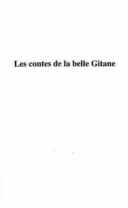 E-Book (pdf) Les contes de la belle gitane von Jean-Claude Renoux
