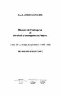 E-Book (pdf) Histoire de l'entreprise et des chefs d'entreprise en France von Lambert Dansette Jean