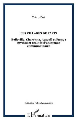 PDF Les villages de Paris von Fayt Thierry