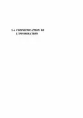 E-Book (pdf) La communication de l'information von Jean-Pierre Esquenazi