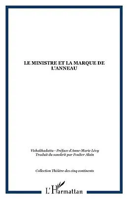 E-Book (pdf) Ministre et la marque de l'annneau von Vishakhadatta