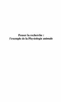 E-Book (pdf) Penser la recherche: l'exemplede la phy von Du Mesnil Du Buisson Francois