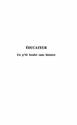 E-Book (pdf) EDUCATEUR von Allard Christian