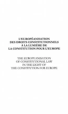 E-Book (pdf) Europeanisation des droits constitutionn von Ziller Jacques