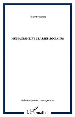 E-Book (pdf) Humanisme et classes sociales von Benjamin Roger