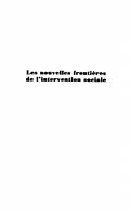 E-Book (pdf) LES NOUVELLES FRONTIERES DE L'INTERVENTION SOCIALE von Ridder (De)Guido