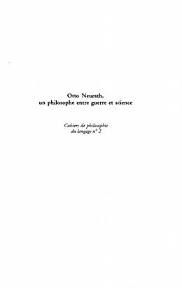 E-Book (pdf) Otto Neurath, un philosophe entre science et guerre von Antonia Soulez
