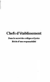 E-Book (pdf) Chefs d'etablissement von Jean-Yves Robin
