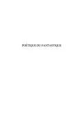 E-Book (pdf) Poetique du fantastique von Richet Xavier