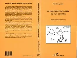 E-Book (pdf) Le Parler Occitan Alpin du Pays de Seyne von Nicolas Quint