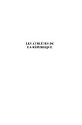 E-Book (pdf) Les Athletes de la Republique von Pierre Arnaud