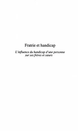 E-Book (pdf) Fratrie et handicap von Scelles Regine