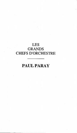 E-Book (pdf) PAUL PARAY von Jean-Philippe Mousnier