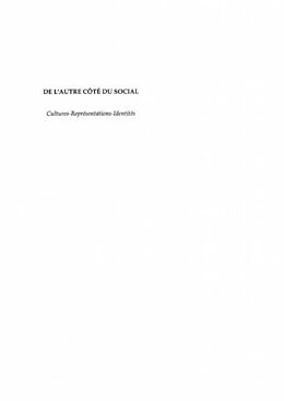 eBook (pdf) De l'autre cote du social de 