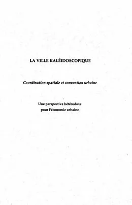 E-Book (pdf) La Ville Kaleidoscopique von Pedro Abramo