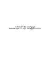 eBook (pdf) Armenie des campagnes l' de 