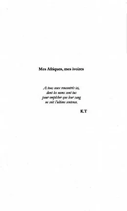 E-Book (pdf) Mes afriques, Mes ivoires von Torabully Khal