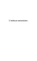 E-Book (pdf) L'embryon surnumeraire von Dhonte-Isnard Emmanuelle