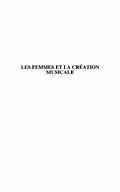 E-Book (pdf) LES FEMMES ET LA CREATION MUSICALE von Danielle Roster