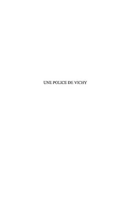 E-Book (pdf) Police de vichy von Pinel Alain