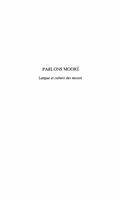 E-Book (pdf) Parlons moore: langue et culture des mos von Zongo Bernard