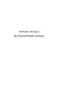 E-Book (pdf) Histoire critique du magnetisme animal t von Deleuze J. Phillippe-Francois