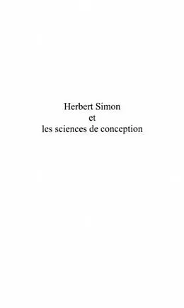 E-Book (pdf) Herbert simon et les sciences de conception von Andre Demailly