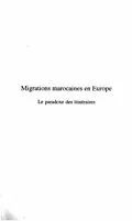 E-Book (pdf) Migrations Marocaines en Europe von Zoubir Chattou