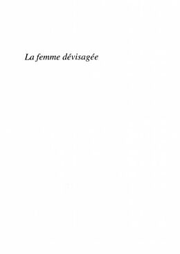 eBook (pdf) LA FEMME DEVISAGEE de 