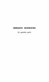 eBook (pdf) AHMADOU KOUROUMA de 