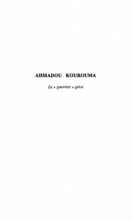 eBook (pdf) AHMADOU KOUROUMA de 