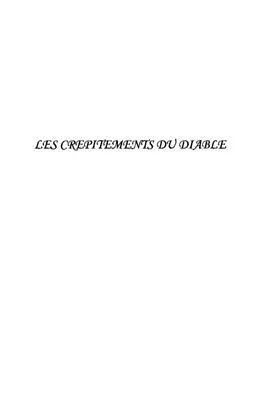 E-Book (pdf) Crepitements du diable von Dunez Paul