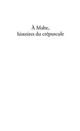 eBook (pdf) malte histoire du crepuscule de 