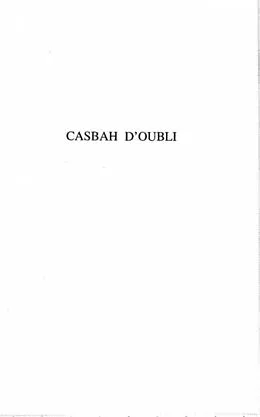 E-Book (pdf) Casbah d'oubli von Miguel Martinez Lopez