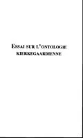 E-Book (pdf) ESSAI SUR L'ONTOLOGIE KIERKEGAARDIENNE von Dario Gonzalez