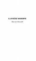 E-Book (pdf) La poesie moderne von Sophie Guermes