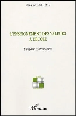 E-Book (pdf) L'enseignement des valeurs a l'ecole von Jourdain Christine