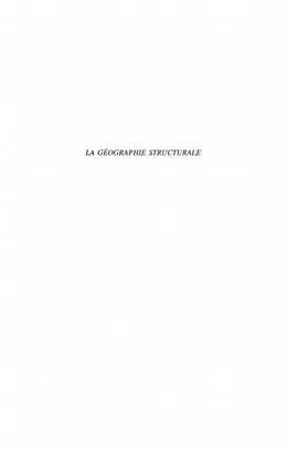 E-Book (pdf) Geographie structurale von Gilles Ritchot