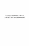 E-Book (pdf) Investissements informatique et evaluation des performances von De Vaujany Francois-Xavier