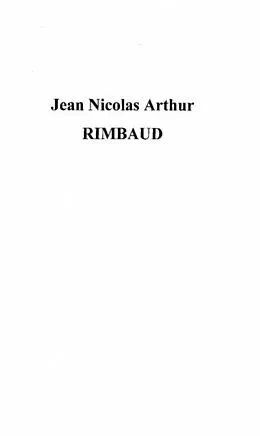 E-Book (pdf) Jean nicolas arthur rimbeau von Collectif