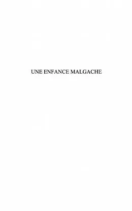 E-Book (pdf) Une enfance malgache von Christian Dumoux