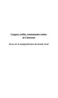 E-Book (pdf) LANGUES MEDIA COMMUNAUTES RURALES AU CAMEROUN von Jean-Pierre Yetna