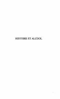 E-Book (pdf) HISTOIRE ET ALCOOL von Thierry Fillaut