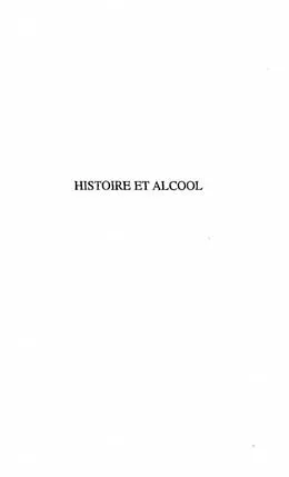 E-Book (pdf) HISTOIRE ET ALCOOL von Thierry Fillaut