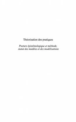 E-Book (pdf) Theorisation des pratiques von Jean-Claude Sallaberry